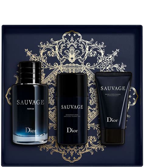 dior sauvage gift set shoppers|christian dior perfume gift set.